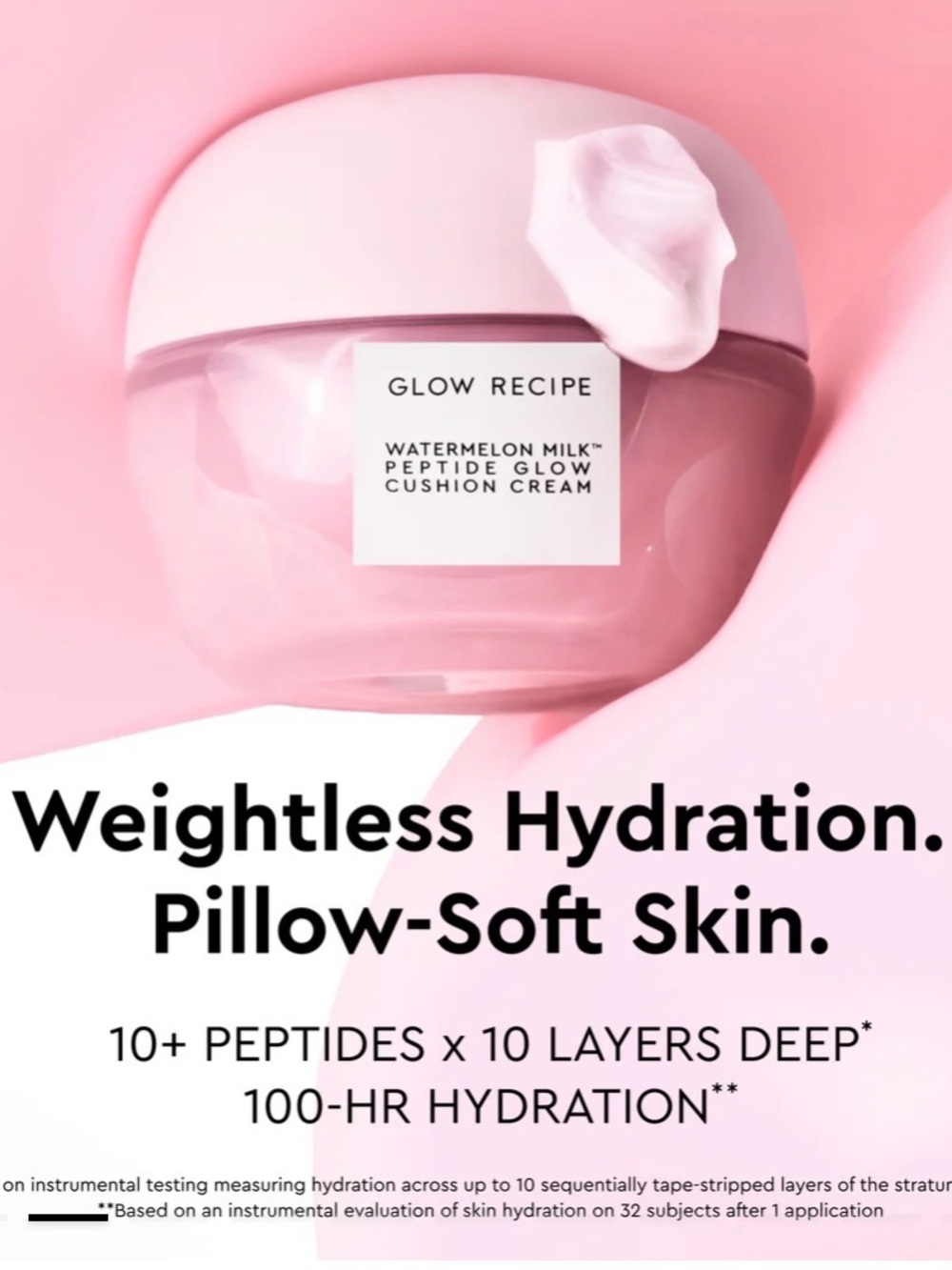 Glow Recipe Pink Watermelon Milk
Peptide Cushion Cream (New) - Picture 2 of 3